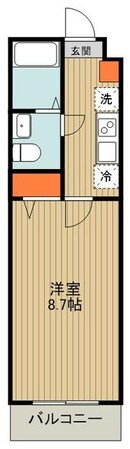 グランフォース谷在家の物件間取画像